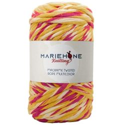Mariehone Makramee Twisted Rope 4 mm Multicolor – recycelt, OEKO-TEX, 75 m