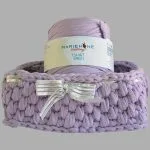 Mariehone recyceltes T-Shirt-Garn – 450 g/100 m Textilgarn zum Häkeln, Stricken – Ansicht 1
