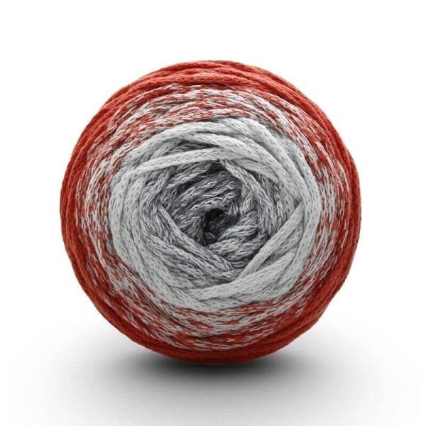 eco-macrame-multicolor.jpg Mariehone Makramee-Garn Multicolor 2 mm, 250 g/200 m – recycelt, Oeko-Tex - Bild 1