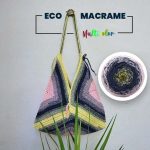 Mariehone Makramee-Garn Multicolor 2 mm, 250 g/200 m – recycelt, Oeko-Tex - Bild 5