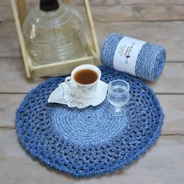 Mariehone Macrame Coctel Makramee-Garn 2 mm, 200 m – recycelt, OEKO-TEX – Ansicht 3
