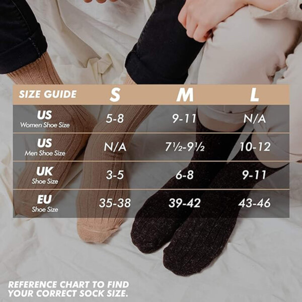 Aytuğ Thermo-Socken 2 er-Pack Alpakawolle – warm, atmungsaktiv, rutschfest - Bild 3