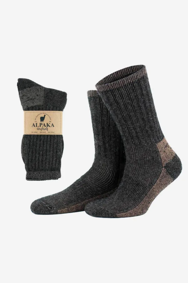 Aytuğ A-6006 Alpaka-Wintersocke Unisex – warm, atmungsaktiv, geruchsfrei – Ansicht 11
