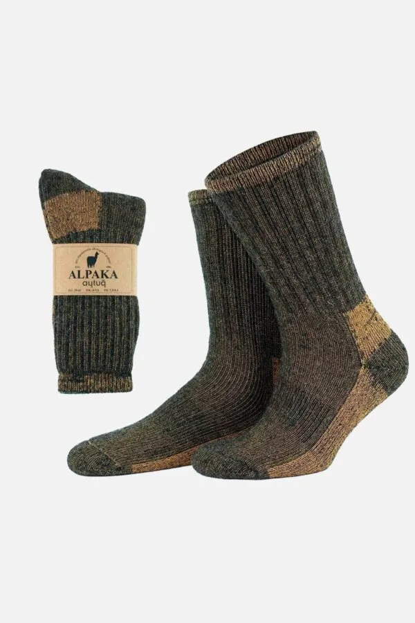 Aytuğ A-6006 Alpaka-Wintersocke Unisex – warm, atmungsaktiv, geruchsfrei – Ansicht 9