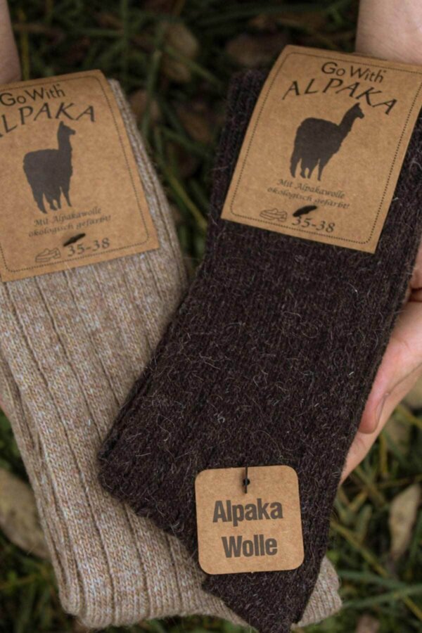 Aytuğ Herren Sneaker-Kurzsocken mit Alpaka-Haar 2 er-Pack – warm, atmungsaktiv - Bild 5