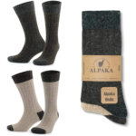 Aytuğ Thermo-Socken 2 er-Pack Alpakawolle – warm, atmungsaktiv, rutschfest