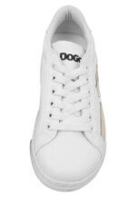 Dogo Unisex Kindersneaker vegan weiß mit Wise Owl-Print – rutschfest 28–35 - Bild 5