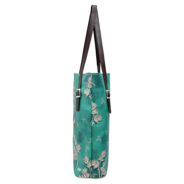 DOGO Tall Bag Türkis aus veganem Leder - Koala Hug Schultertasche für Damen - Bild 2