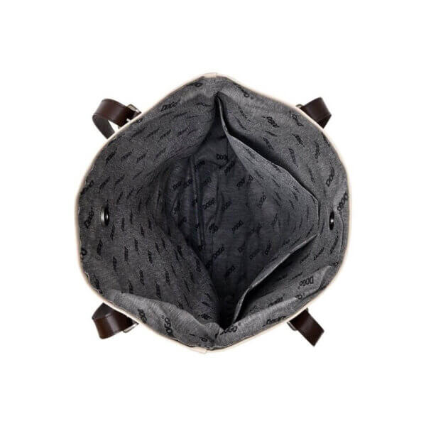DOGO Tall Bag Türkis aus veganem Leder - Koala Hug Schultertasche für Damen - Bild 3