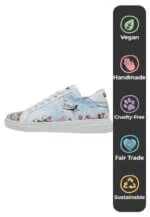 Dogo vegane Damen-Sneaker weiß – Lago di Como, atmungsaktiv & rutschfest – Ansicht 4